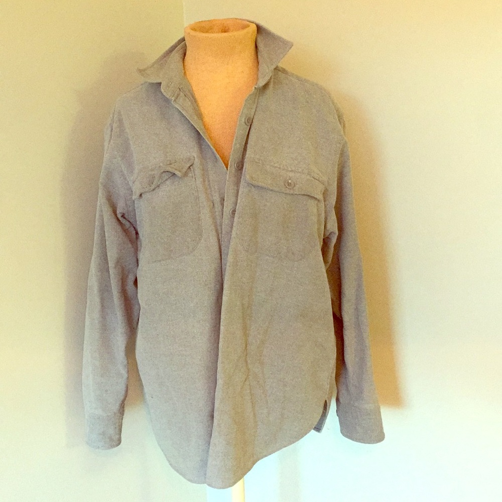 Soft Grey Buttoned Shirt